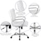 Flash Furniture White LeatherSoft Executive Swivel Chairs, 4PK 4-GO-2286M-WH-GG - alternate 9